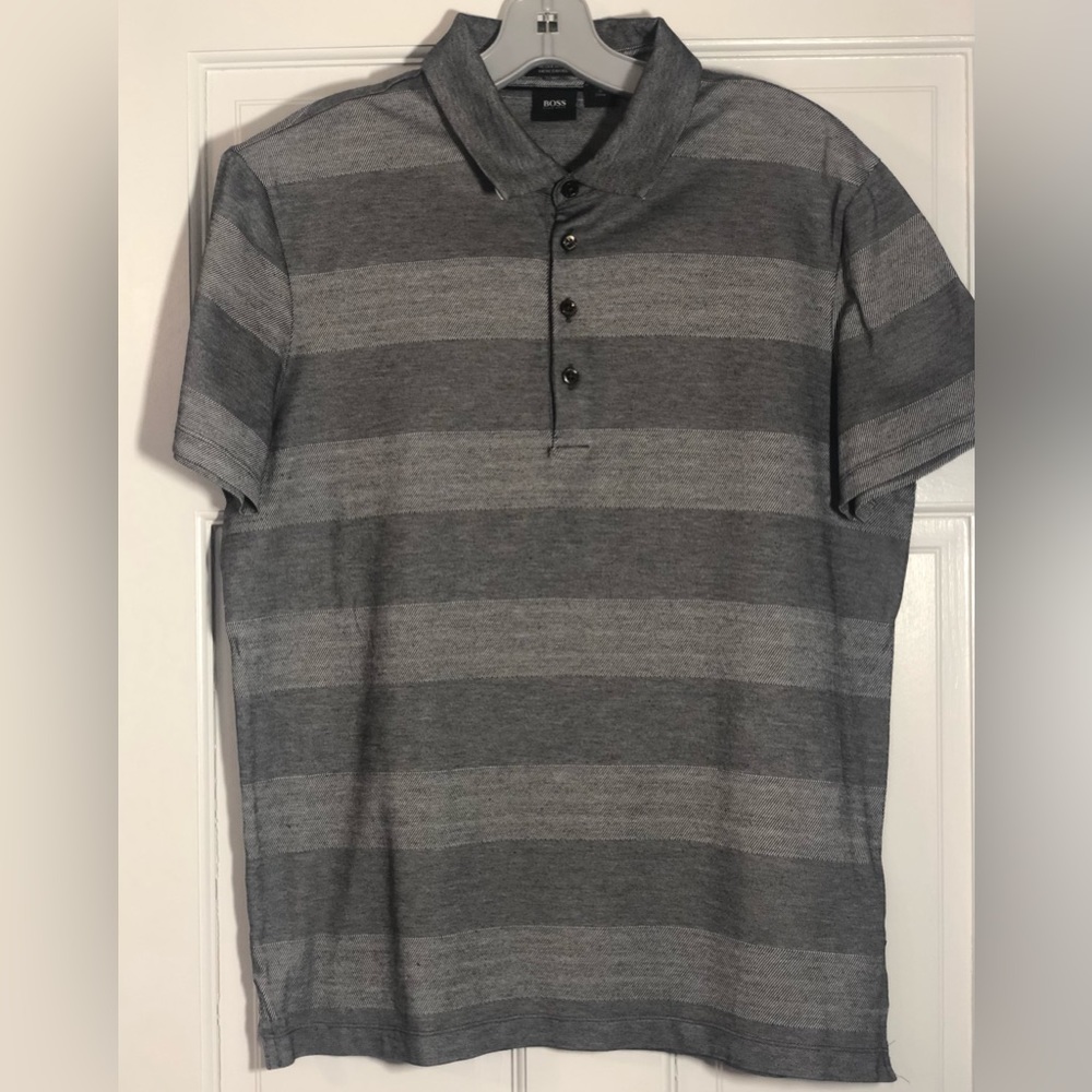 Boss by Hugo Boss Polo T-Shirt, size large , regular fit, stretch